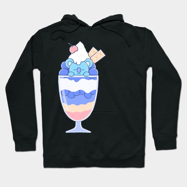 BT21 Koya Ice Cream Hoodie by ZeroKara